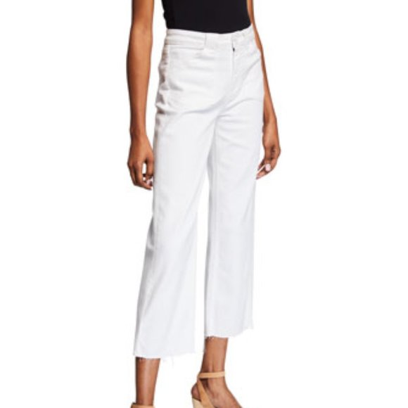 Brand New Paige Nellie Mid-Rise Cropped Culottes - Picture 7 of 10